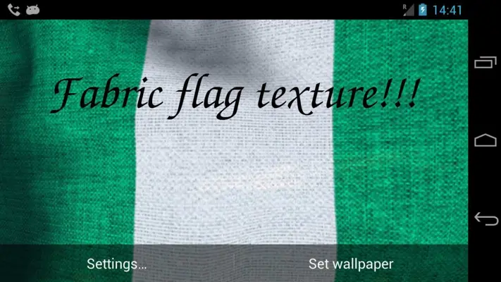 Nigeria Flag android App screenshot 2